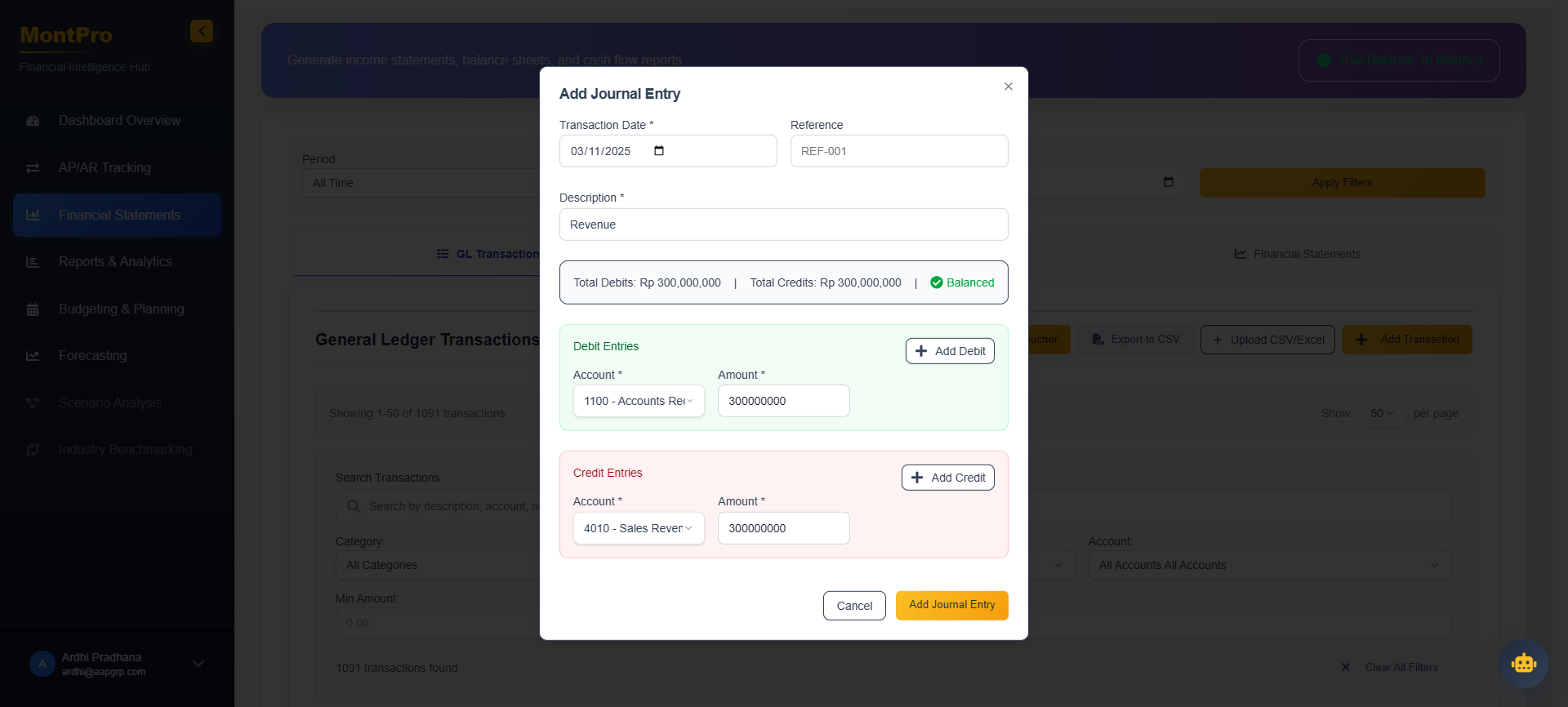 Adding Transactions